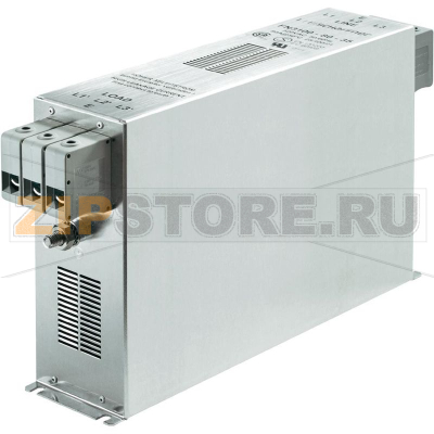 Фильтр сетевой 300 А, 3 фазы, 520 В/AC, 440x200x200 мм, 1 шт Schaffner FN 3100-300-99 