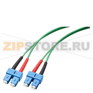 Оптический патч-корд  SC/SC 50/125,  (2X2 SC DUPLEX ), длина 1 м. Siemens 6XV1843-5EH10-0CC0 
