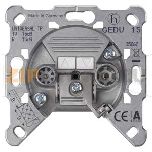 ЭЛЕКТРИЧЕСКАЯ ЧАСТЬ АНТЕННОЙ РОЗЕТКИ ПРОХОДНАЯ/КОНЦЕВАЯ Siemens 5TG2484 