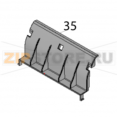 Gap cover Sato PW208mNX Gap cover Sato PW208mNXЗапчасть на деталировке под номером: 35Название запчасти на английском языке: Gap cover Sato PW208mNX.