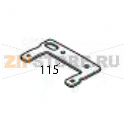 Sensor bracket (F) Sato SG112-ex Sensor bracket (F) Sato SG112-exЗапчасть на деталировке под номером: 115Название запчасти на английском языке: Sensor bracket (F) Sato SG112-ex.