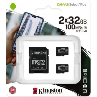 Карта памяти 32 Гб Kingston SDCS2-32GB-2P1A
