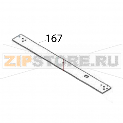 Adjust plate (head) Sato SG112-ex Adjust plate (head) Sato SG112-exЗапчасть на деталировке под номером: 167Название запчасти на английском языке: Adjust plate (head) Sato SG112-ex.
