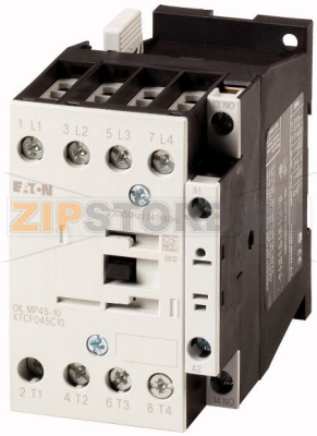 Контактор силовой, 4-пол, AC-1: 45 A, 230 В, 50 Гц, 240 В, 60 Гц Eaton DILMP45-10(230V50HZ, 240V60HZ) 