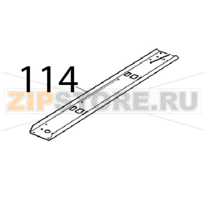 Foot stiffening P, H100 Unox XVC 205E Foot stiffening P, H100 Unox XVC 205EЗапчасть на деталировке под номером: 114