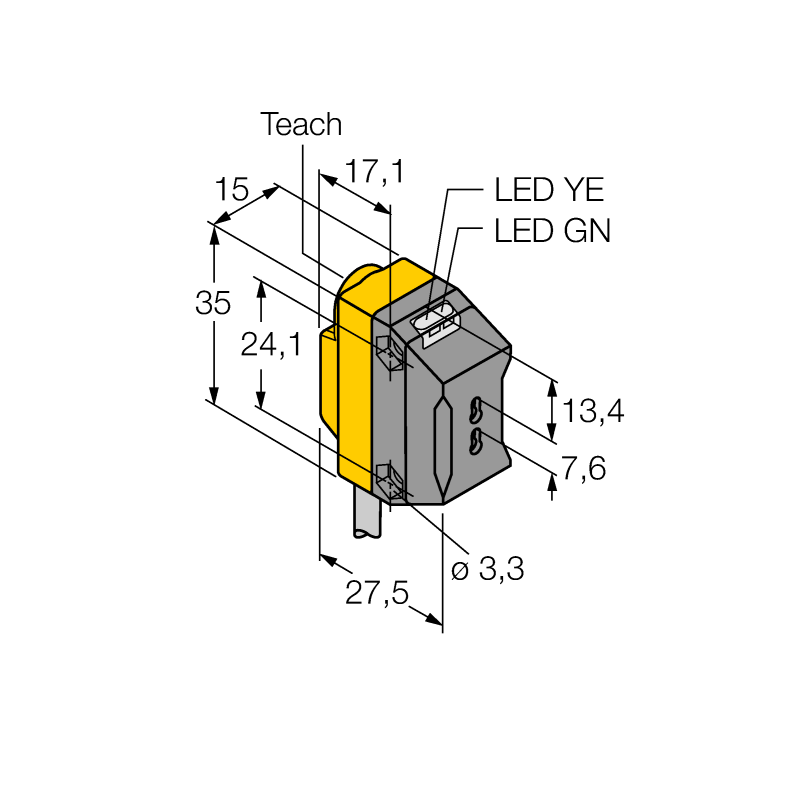 Датчик фотоэлектрический Turck QS18EP6FPQ5 