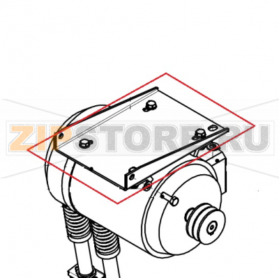 Gruppo motore Imesa LM 23                 Gruppo motore Imesa LM 23Запчасть на сборочном чертеже под номером: 1Название запчасти на итальянском языке: Gruppo motore Imesa LM 23