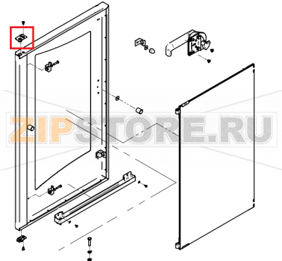 Lower hinge plate cpl. door P3 CONVOTHERM OES 10.10     Lower hinge plate cpl. door P3 CONVOTHERM OES 10.10Запчасть на сборочном чертеже под номером: 130Название запчасти на английском&nbsp;языке: Lower hinge plate cpl. door P3 CONVOTHERM OES 10.10