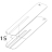 Sensor window plate Toshiba TEC B-852-TS22-QP-R