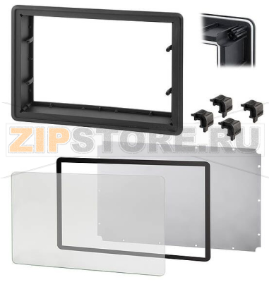 Пластмасса BoTouch, 275x195x54.5 мм, набор для класса защиты IP 65 Bopla BTK-IP 10.1-9005 Set 