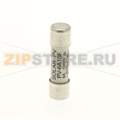 Предохранитель, 6 A, DC 1000 В, 50 кА, IEC 60269-6 type A, 10x38 мм, gPV, IEC Eaton 6AMP 1000V DC 