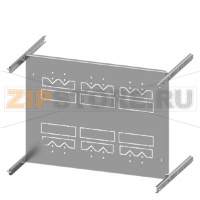 Набор для 3VL4/3P/Вертик/Жестк, Втычн/H400/W600 Siemens 8PQ6000-2BA85