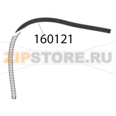Tubo gomma nera 5X9 Comenda PF45 Tubo gomma nera 5X9 Comenda PF45Запчасть на деталировке под номером: 160121