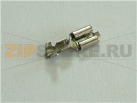 Panel socket 6,3 mm   1 - 2,5 mm²