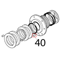 Roll pin Scotsman MAR 78 SPLIT