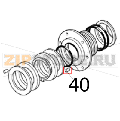 Roll pin Scotsman MAR 78 SPLIT Roll pin Scotsman MAR 78 SPLITЗапчасть на деталировке под номером: 40