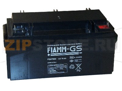 FIAMM FG 27004 Герметичные необслуживаемые аккумуляторы (АКБ) FIAMM FG 27004 Напряжение - 12 В; Емкость - 70 Ач; Габариты: длина 350 мм, ширина 166 мм, высота 174 мм, вес: 23.3 кг