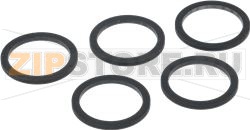 УПЛОТНИТЕЛЬНЫЕ КОЛЬЦА 5 ШТ RATIONAL 20.00.993P 