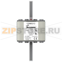 Предохранитель, 700 A, AC 690 В, 200 кА, size 2, 61x61x126 мм, aR, IEC Eaton FUSE 700A 690V 2E/