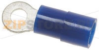 КАБЕЛЬНАЯ КЛЕММА КОЛЬЦЕВАЯ СИНЯЯ Ø 3,2 MM 100 ШТ