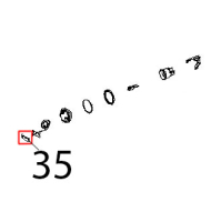 Guarnizione sonda di temperatura NTC Unox XBC 804