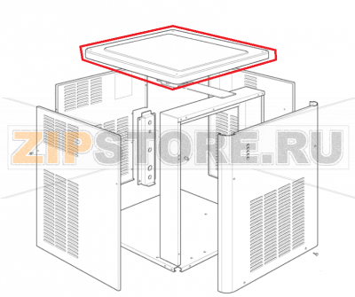 Abdeckhaube Scotsman MF 56 ASR     Abdeckhaube Scotsman MF 56 ASRЗапчасть на сборочном чертеже под номером: 8Название запчасти Scotsman на немецком языке: Abdeckhaube Scotsman MF 56 ASR