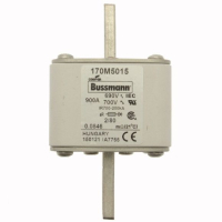 Предохранитель, 900 A, AC 690 В, 200 кА, 2, 61x61x108 мм, aR, DIN, IEC Eaton FUSE 900A 690V 2/8