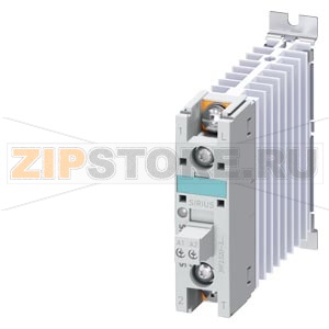 ПОЛУПРОВОДНИКОВЫЙ КОНТАКТОР 3RF2 AC51 20A 40 ГРАД. C 24-230V / 24V DC ЗАЖИМЫ ДЛЯ КОЛЬЦЕВЫХ НАКОНЕЧНИКОВ Siemens 3RF2320-3AA02 