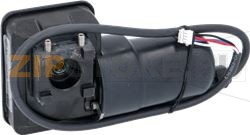 ACTUATOR, BLACK 24V RH ROTARY 
