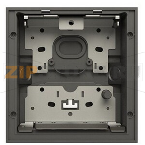Коробка для установки в нишу, 1/1, чёрная ABB 2TMA130160B0001 