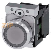 КНОПКА, 22MM, КРУГЛАЯ, МЕТАЛЛИЧЕСКАЯ ГЛЯНЦЕВАЯ, ПРОЗРАЧНАЯ, ПЛОСКАЯ КНОПКА, КОНТАКТЫ МГНОВЕННОГО ДЕЙСТВИЯ, С ДЕРЖАТЕЛЕМ, 1NO, ВИНТОВЫЕ КЛЕММЫ, С ГРАВИРОВКОЙ ЛАЗЕРОМ, UPPER CASE Siemens 3SU1150-0AB70-1BA0-Z&nbsp;Y11