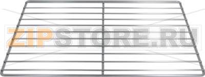 GRILL ST. STEEL 600x400x13 mm 