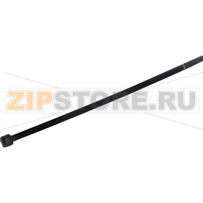 Стяжки кабельные 150 мм, черные, 100 шт TRU Components 1577978 