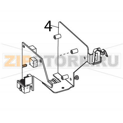 Circuit board assembly Intermec PF4i compact industrial Circuit board assembly Intermec PF4i compact industrialЗапчасть на деталировке под номером: 4Название запчасти на английском языке: Circuit board assembly Intermec PF4i compact industrial.
