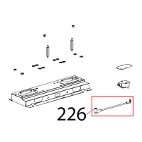 Cavo rame HV ponte accensione Unox XBC 815G