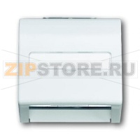 Накладка с суппортом для коммуникационных разъёмов и цоколей ABB 2CKA001753A5010