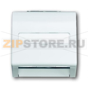 Накладка с суппортом для коммуникационных разъёмов и цоколей ABB 2CKA001753A5010 