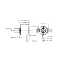 Энкодер инкрементальный Turck REI-E-112IA0E-2B2500-C