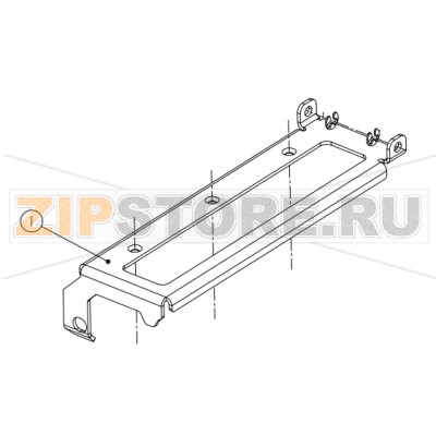 Рамка прижимного ролика Datamax A-4606 Mark II RH Рамка прижимного ролика Datamax A-4606 Mark II RHНазвание запчасти Datamax на английском языке: G2 FRAME PINCH ROLLER 4" RH