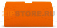 Торцевая и промежуточная пластина; толщиной 1 мм; оранжевые Wago 870-944