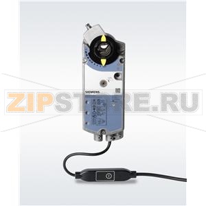 GCA161.1E/MO - Привод воздушной заслонки поворотного типа, AC/DC 24 В, Modbus RTU, 18 Нм, spring return 90/15 с Siemens GCA161.1E/MO 