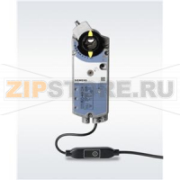 GCA161.1E/MO - Привод воздушной заслонки поворотного типа, AC/DC 24 В, Modbus RTU, 18 Нм, spring return 90/15 с Siemens GCA161.1E/MO