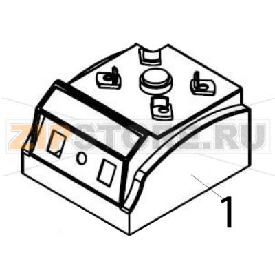 Base cover Hurakan HKN-BLW2 Base cover Hurakan HKN-BLW2Запчасть на деталировке под номером: 1