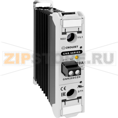 Реле твердотельное 20 А, 660 В/AC, 1 шт Crouzet GNR20DCZH 