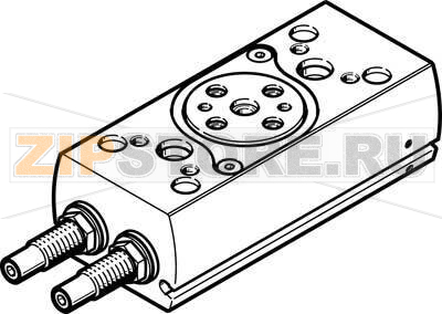 Привод неполноповоротный Festo DRRD-12-180-FH-Y9A 
