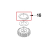 Ring, Retaining KitchenAid 5KSM7580XEER