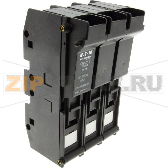 Разъединитель с предохранителем, 63 A, AC 1500 В, DC 1500 В, AC20B, DC20B, 3P, IEC Eaton FUSEHOLDER 