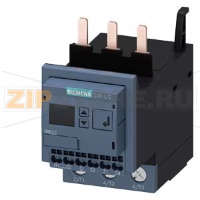 РЕЛЕ КОНТРОЛЯ 3RR, ДЛЯ МОНТАЖА НА КОНТАКТОР 3RT2, ТИПОРАЗМЕР S2, ИСПОЛНЕНИЕ STANDARD, ЦИФРОВАЯ РЕГУЛИРОВКА ПАРАМЕТРОВ, С ЖКД, КОНТРОЛЬ ПОЛНОГО ТОКА/АКТИВНОЙ СОСТАВЛЯЮЩЕЙ ТОКА 8 - 80A, 20-400 ГЦ, 3-Ф. ПИТАНИЕ 24-240 V AC/DC, 1 П КОНТАКТ, 1 ПОЛУПРОВОД. ВЫХО