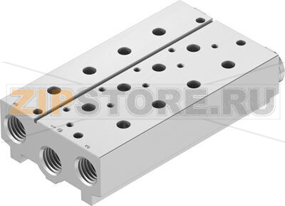 Плита для блочного монтажа Festo VABM-B10-30S-G12-4 