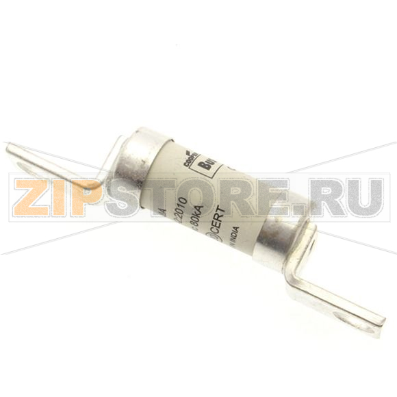 Предохранитель, 80 A, AC 500 В, 80 кА, BS88/A4, 25x110 мм, gL/gG, BS Eaton 80AMP 500V AC BS88 gG 